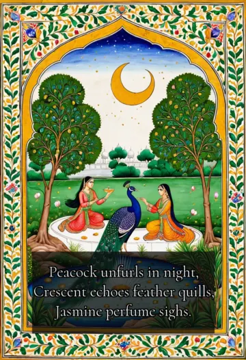 Moonlight's Jeweled Revelry
