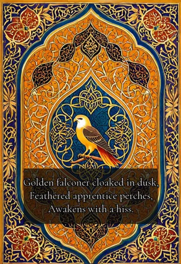 The Hawk's Flight at Dawn